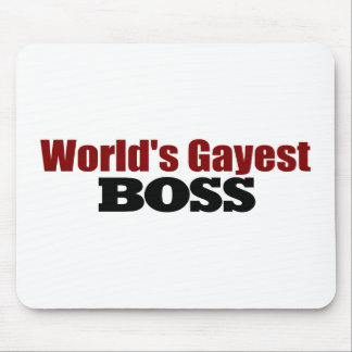 Mousepad O chefe o mais alegre dos mundos