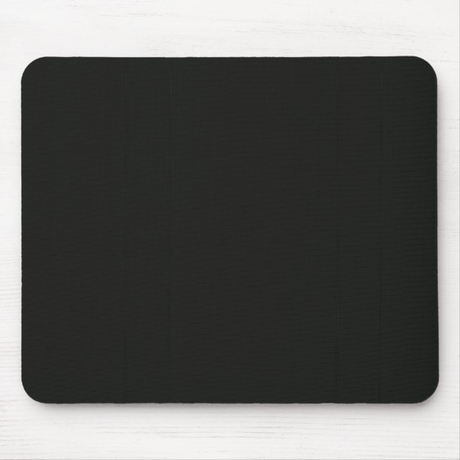 Mousepad O cinza preto vazio liso DIY adiciona a foto do (Frente)