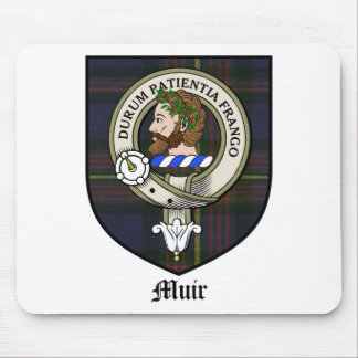 Mousepad O clã de Muir Crest o Tartan do crachá