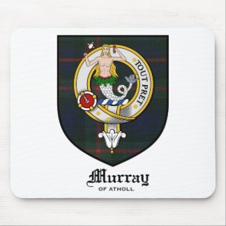 Mousepad O clã de Murray Crest o Tartan do crachá
