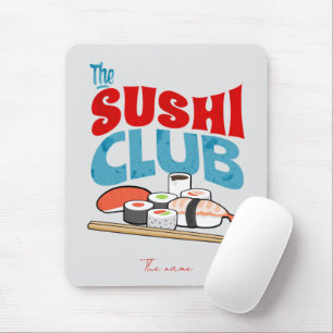 Mousepad o clube sushi, sushi
