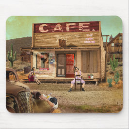 Mousepad O Cobra rosa