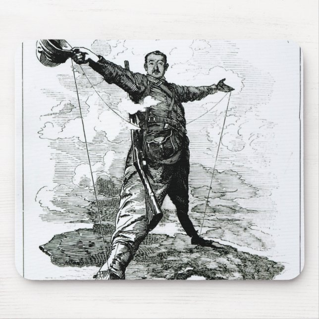 Mousepad O colosso do Rodes do perfurador (Frente)