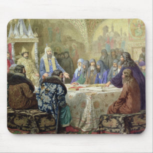 Mousepad O começo da dissidência da igreja em Rússia