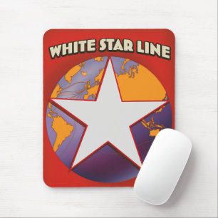Mousepad O comercial da linha White Star.Pad do mouse