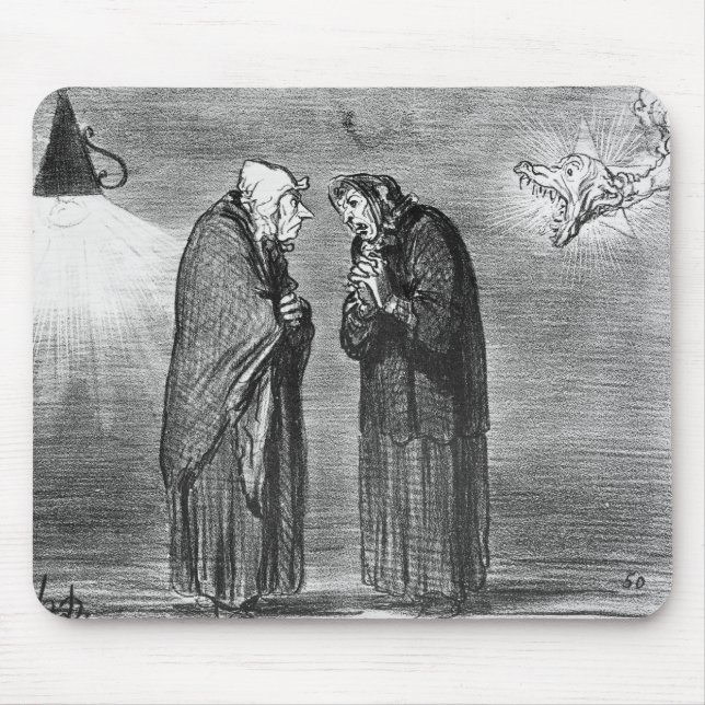 Mousepad O cometa, Ah! senhora Chaffarou do pauv das mães (Frente)
