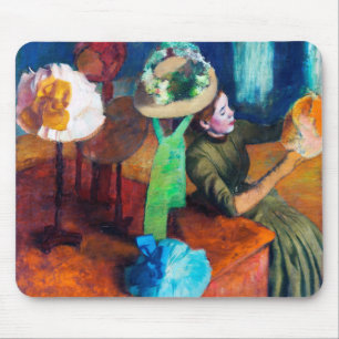 Mousepad O Compro Millinery, Edgar Degas