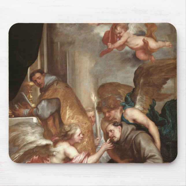 Mousepad O comunhão de St Bonaventure (Frente)