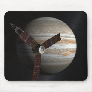 Mousepad O conceito do artista da nave espacial de Juno