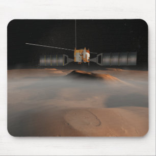 Mousepad O conceito do artista da nave espacial de Mars