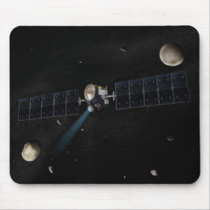 Mousepad O conceito do artista da nave espacial do