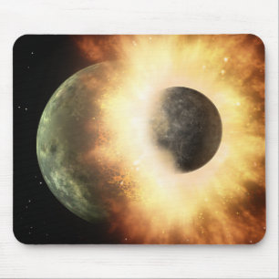 Mousepad O conceito do artista de um corpo celeste