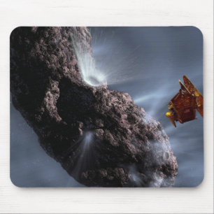 Mousepad O conceito do artista do encontro do impacto