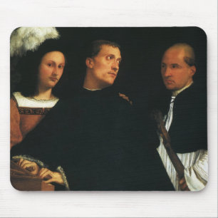 Mousepad O Concerto por Tiziano Arte Fino Vintage Renascime