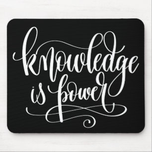 Mousepad O conhecimento é poder