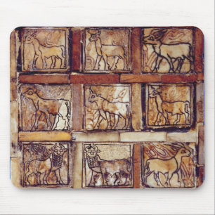 Mousepad O conselho do jogo, animais do campo e floresta