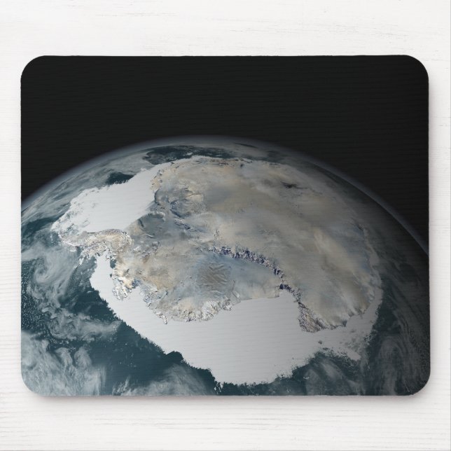 Mousepad O continente congelado da Antártica (Frente)