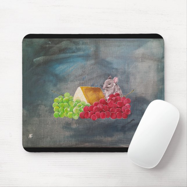 Mousepad O Convidado Não Convidade Pintura de Alfred Fox (Com mouse)