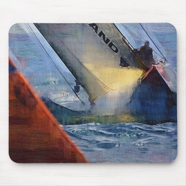 Mousepad O copo de América, espanha 2007 de Valência, Team (Frente)