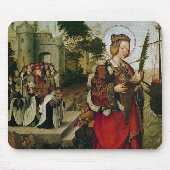 Mousepad O Cortege das relíquias de St. Auta (Frente)