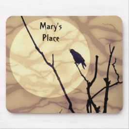 Mousepad O Corvo, A Lua, As Sombras