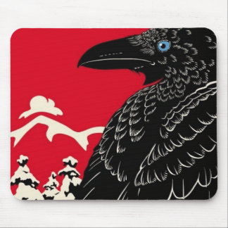 Mousepad O corvo preto