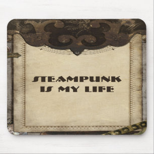 Mousepad O couro de Steampunk do Victorian gosta de