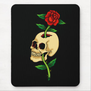 Mousepad O crânio com aumentou