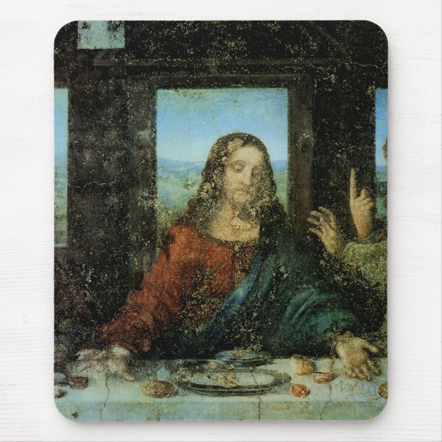 Mousepad O Cristo de Leonardo Da Vinci (Frente)