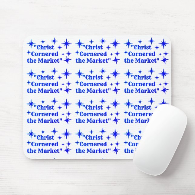 Mousepad O Cristo Está Aqui (Com mouse)
