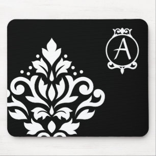 Mousepad O damasco do rolo deslocou a WB de I (ornamentado