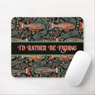 Mousepad O Decor Rustic Office I'Preferencialmente Estaria
