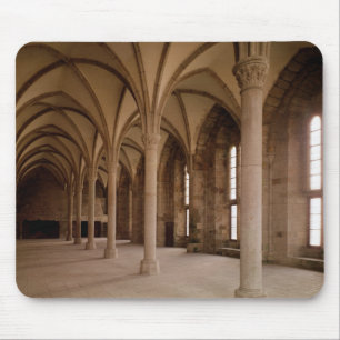 Mousepad O DES Hotes de Salle, vista interior da abadia