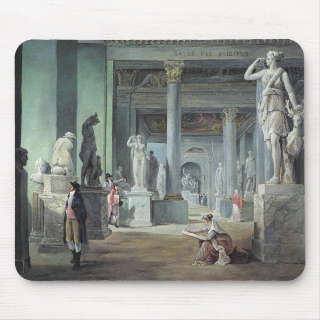 Mousepad O DES Saisons no Louvre, C. 1802 de Salle (Frente)