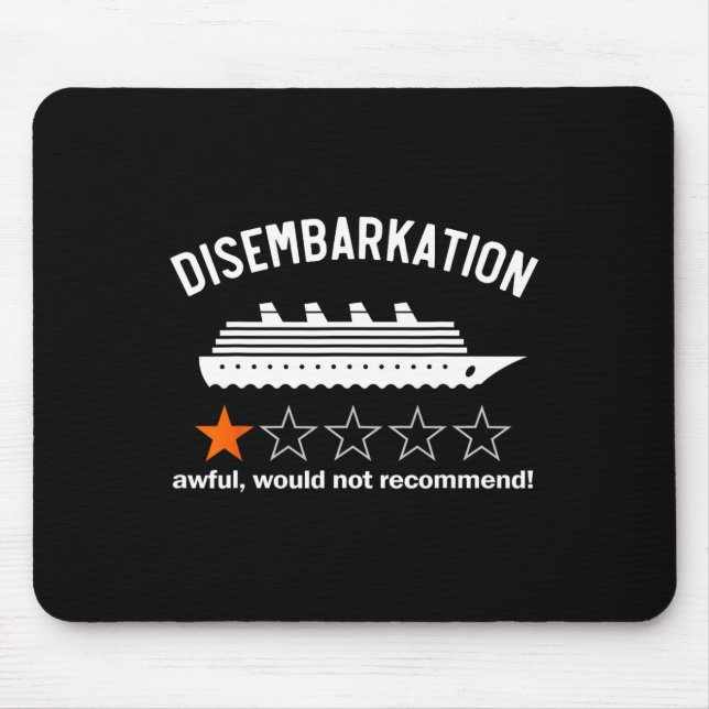 Mousepad O Desembarque Não Seria Recomendável (Frente)