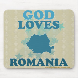 Mousepad O deus ama Romania