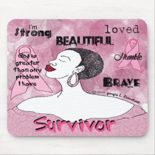 Mousepad O deus é maior do que todo o problema que eu tive