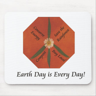 Mousepad O Dia da Terra é cada dia