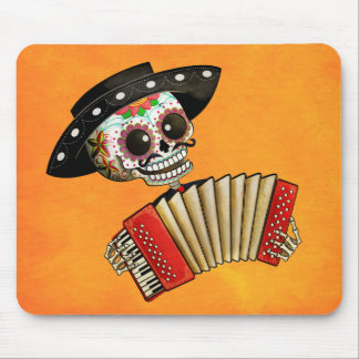 Mousepad O dia do Mariachi inoperante do EL do esqueleto
