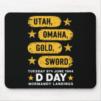 Mousepad O Dia Mundial da Guerra Fala Hero Normandia L, Her