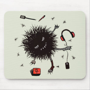 Mousepad O dia preguiçoso relaxa o monstro e o Daydream