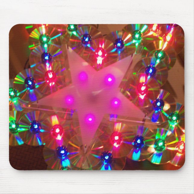 Mousepad O disco ilumina a estrela (Frente)