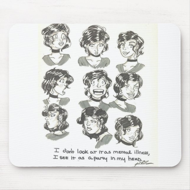 Mousepad O divertimento da vida com mais opções (Frente)