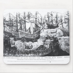 Mousepad O embarque de Henry VIII em Dôvar
