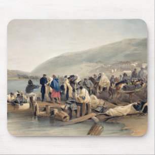Mousepad O embarque do doente em Balaklava
