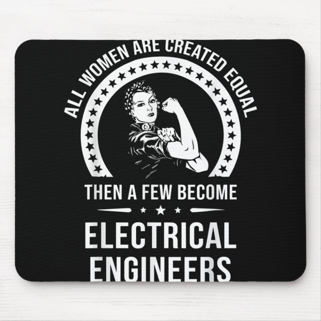 Mousepad O Engenheiro Elétrico Para As Mulheres É Criado Ig (Frente)