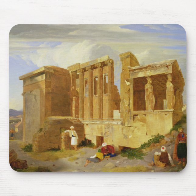 Mousepad O Erechtheum, Atenas, com figuras no Foregr (Frente)