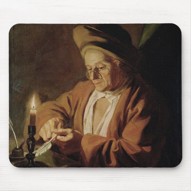 Mousepad O escritor idoso (Frente)