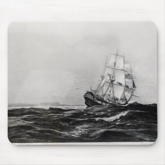 Mousepad O esforço em Mar, 1900, gravado por Lowy (Frente)