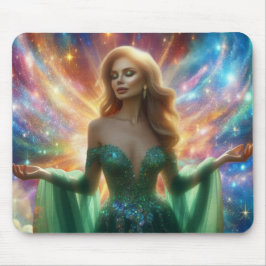 Mousepad O Espírito de uma Mulher Computador Portátil de Me